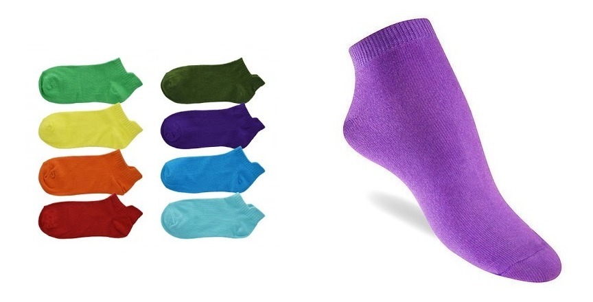 Media Soquete Corto Algodón Con Antideslizante Corinto 1738