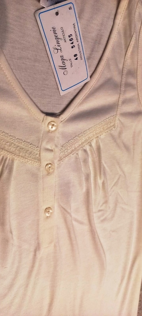 Camison De Verano Señora Sin Mangas Maga Art 5465