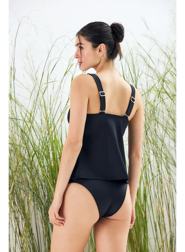 Tankini Musculosa Torzada + Tiro Corto Malla Sweet Lady 788