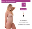 Body Colaless Enterito Modelador Reductor Lycra Mora Ar 1859