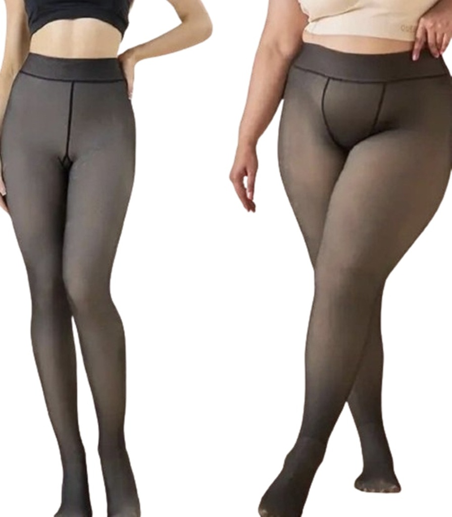 Can Can Efecto Piel  Calza Termica Frizada Premium Importada