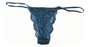 Bombacha Tanga Colaless Regulable Encaje Territorio 1244