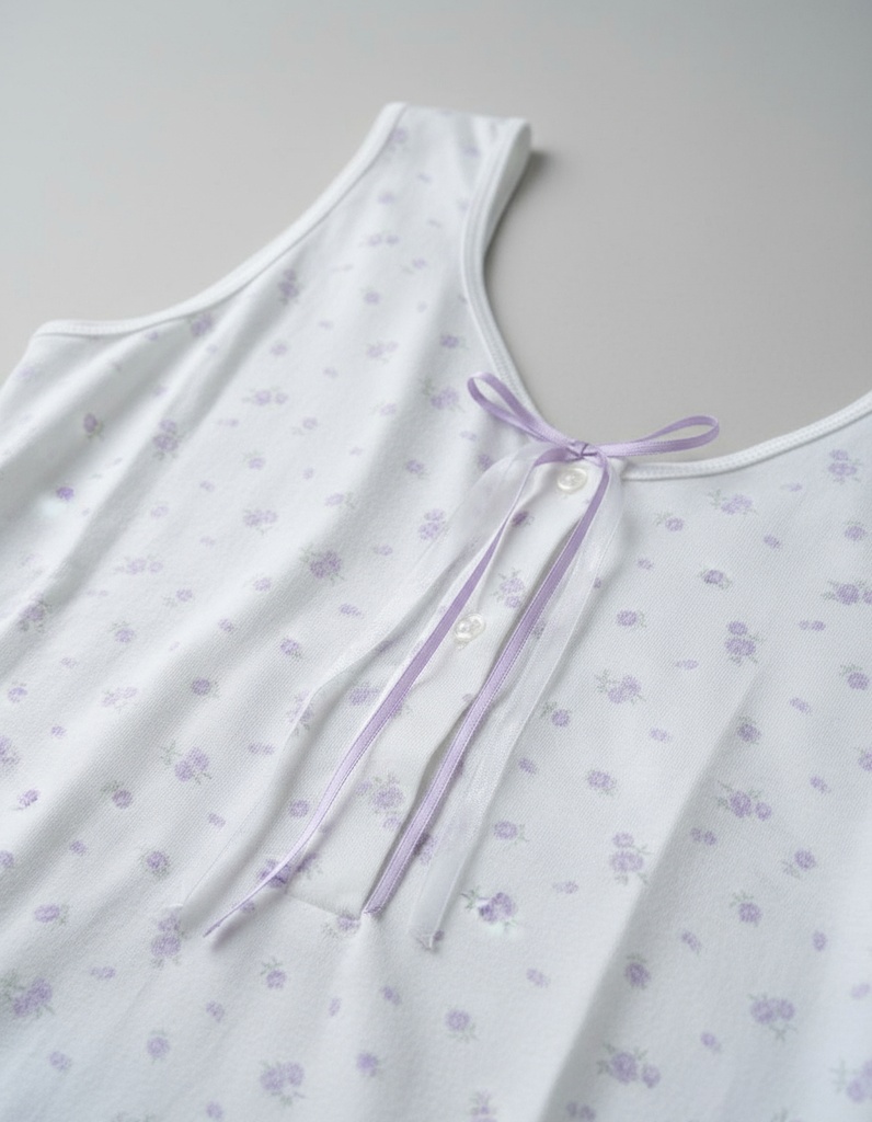 Camison De Verano Algodon Musculosa Marcela Ferz 827303