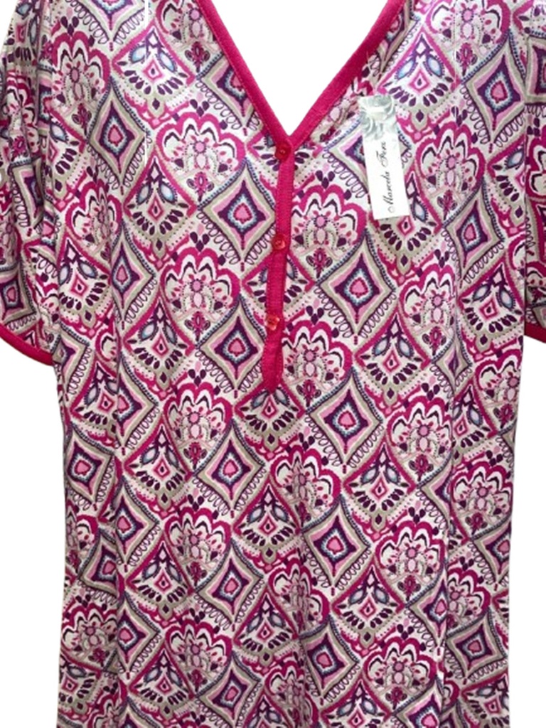 Camison Remeron Camisola Verano Algodon Marcela Ferz 827366